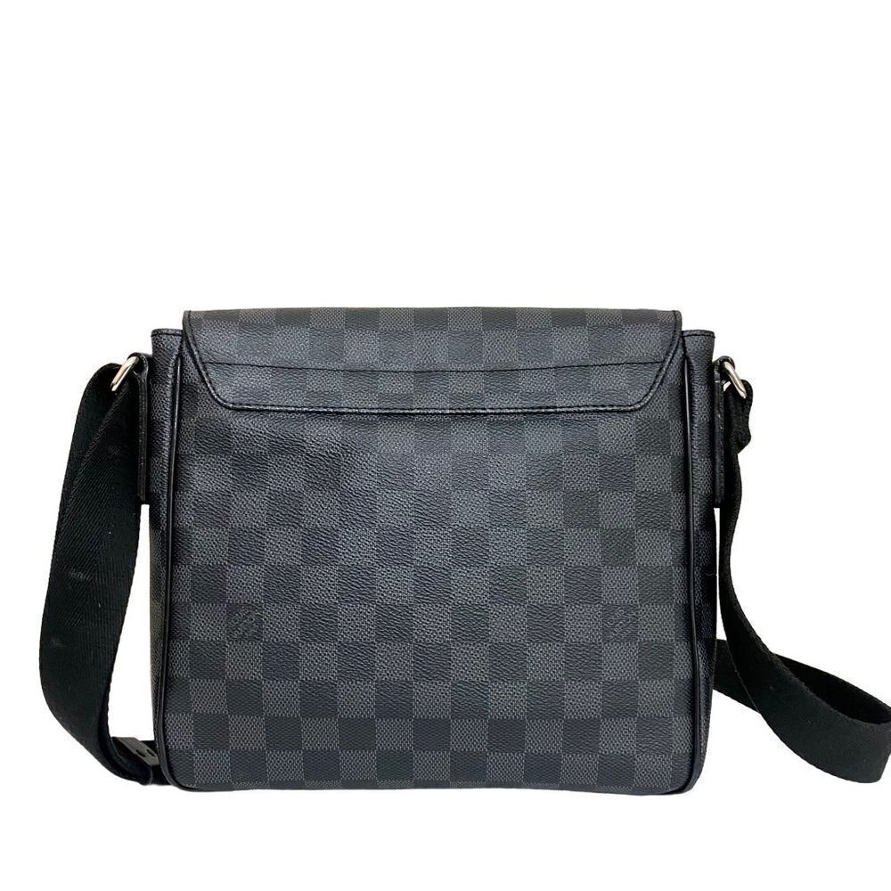 LOUIS VUITTON Damier Graphite District PM Shoulder Crossbody Bag 💼 - Picture 6 of 17